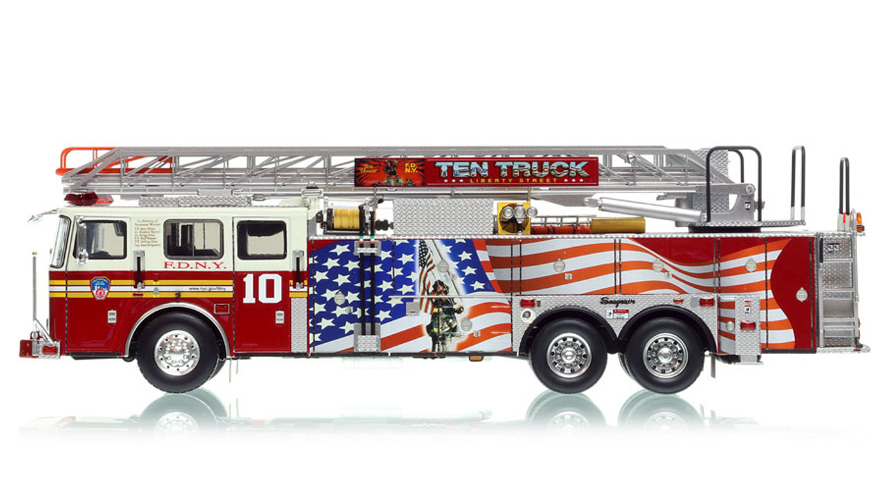 FIRE DEPARTMENT CITY OF NEW YORK 2001 LADDER 10 - MANHATTAN