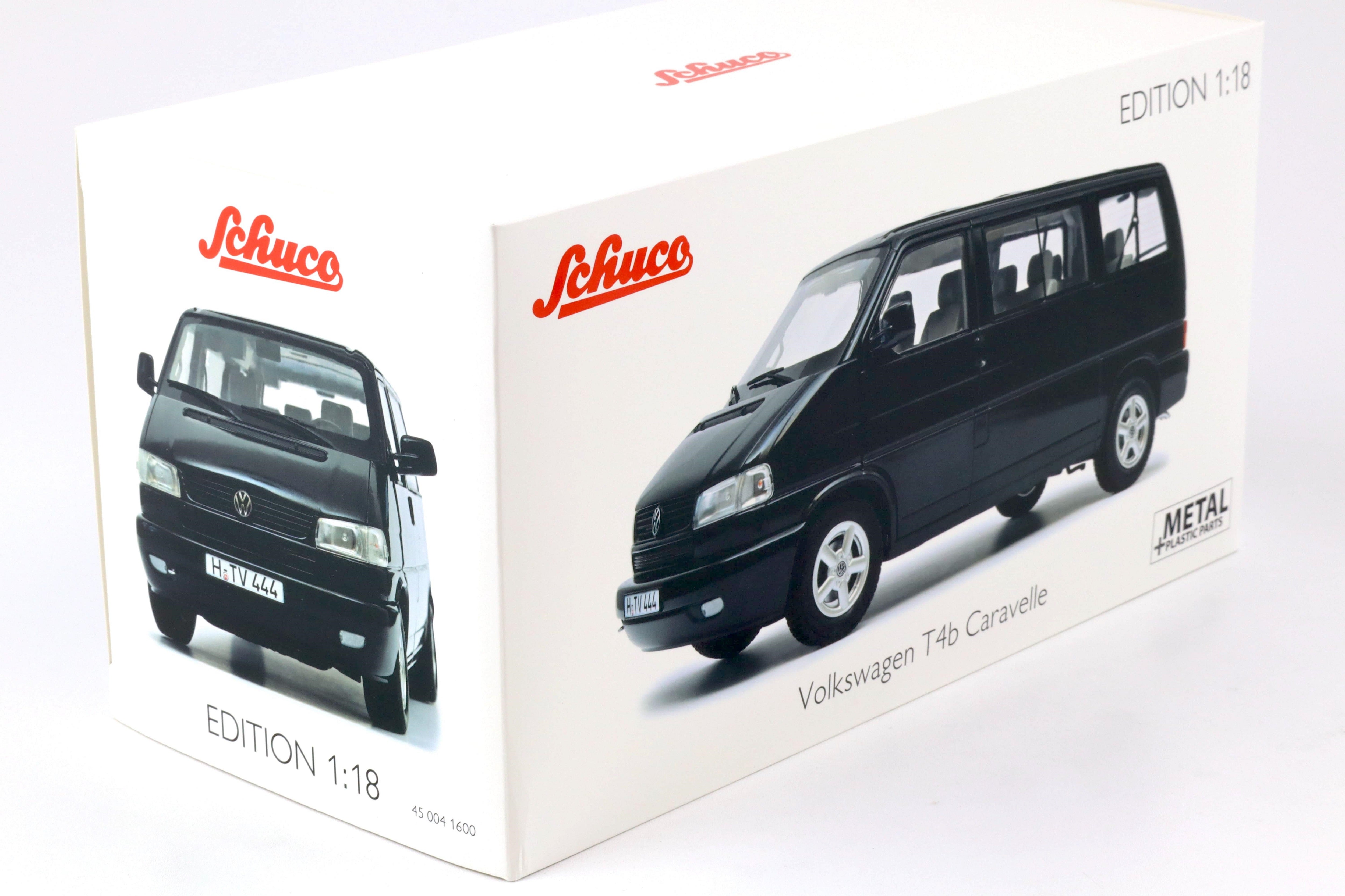 Schuco 1:18 Volkswagen T4b Caravelle Black 450041600