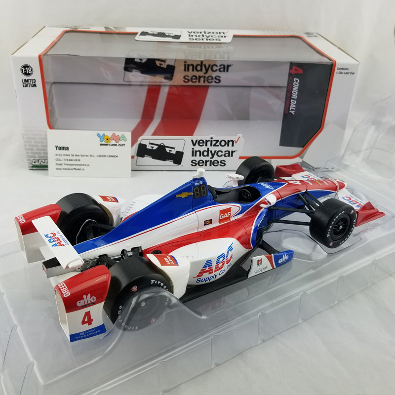 GreenLight 1:18 2017 Indycar Series #4 Conor Daly / A. J. Foyt Enterprises, ABC Supply 11008