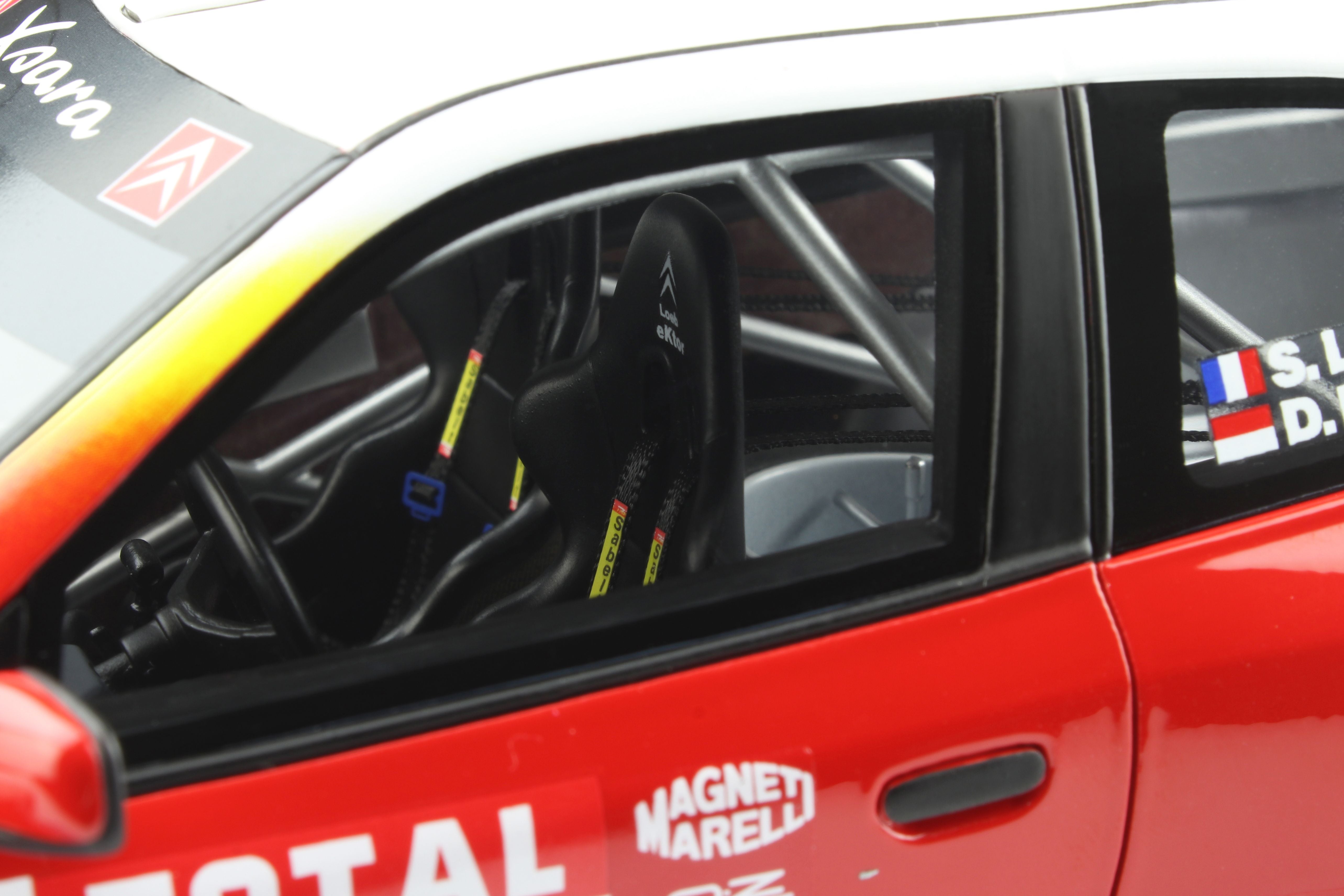 OTTO 1:18 Citroen XSARA Kitcar Sebastien Loeb/Daniel Elena #1 World Rally Championship 2001 OT920