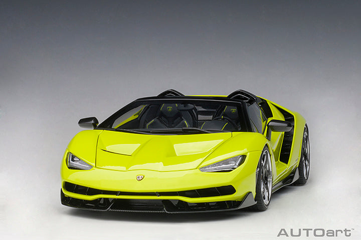 LAMBORGHINI CENTENARIO ROADSTER (VERDE SCANDAL/SOLID LIGHT GREEN)