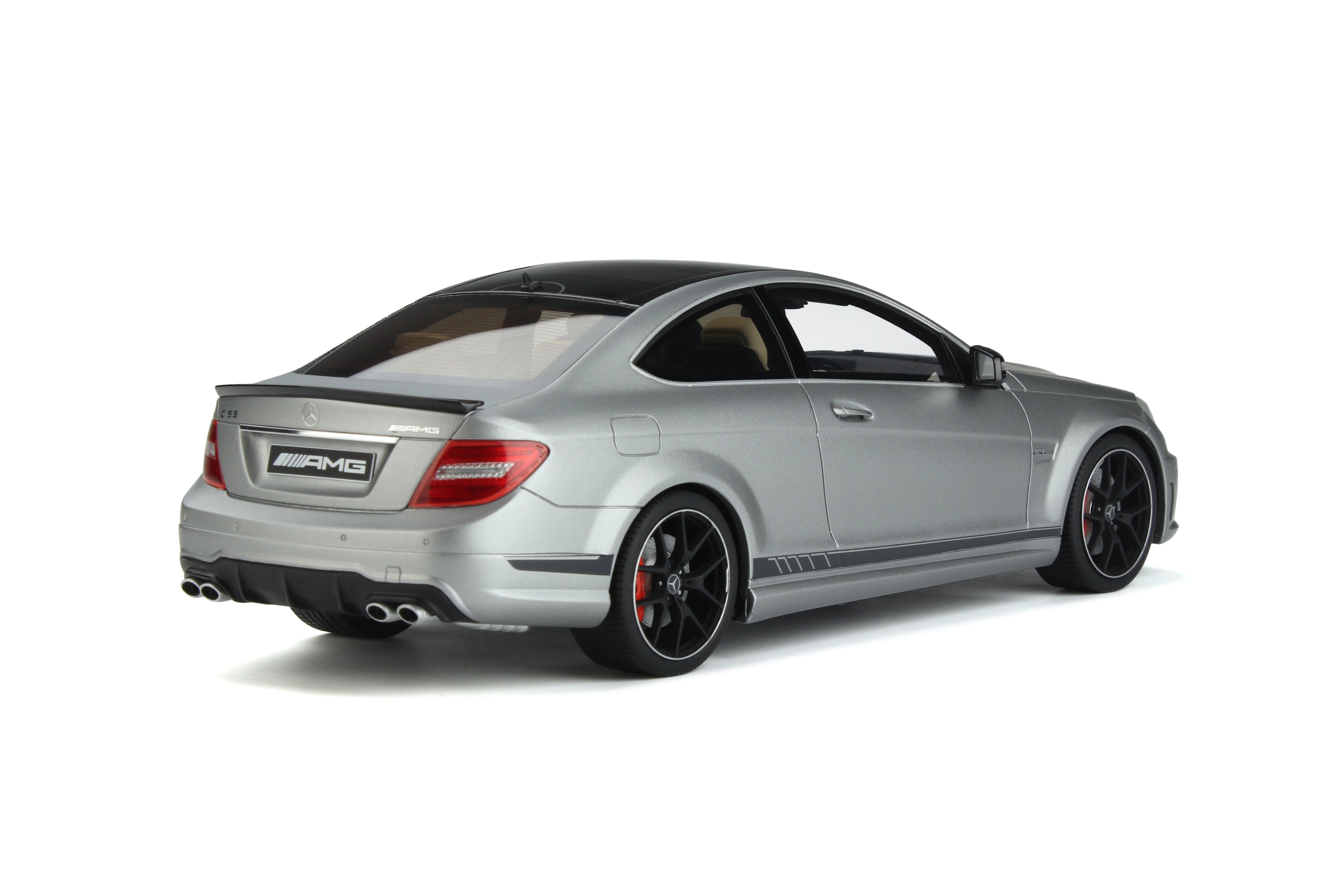 GT Spirit 1:18 Mercedes-Benz C63 AMG Edition 507 Designo Platinum Magno 2014 GT381