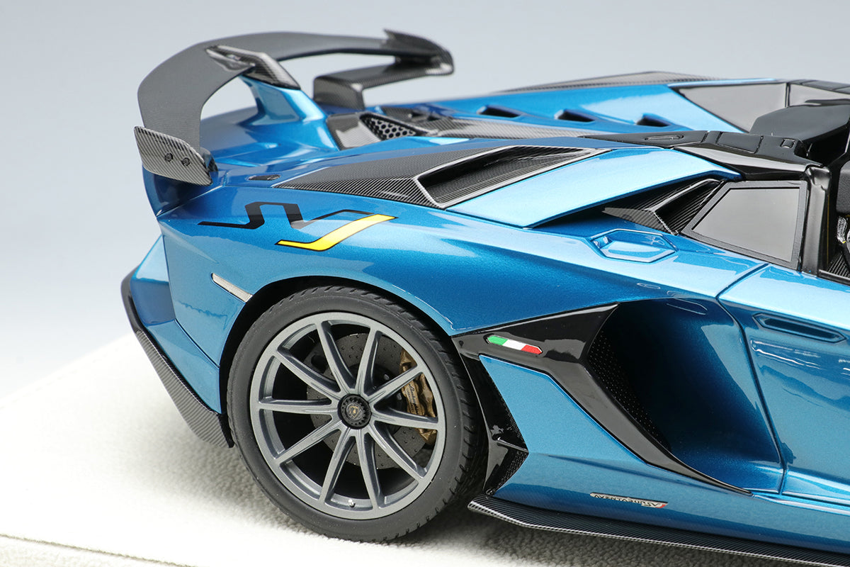 Lamborghini Aventador SVJ Roadster - Verde Artemis - 1:18
