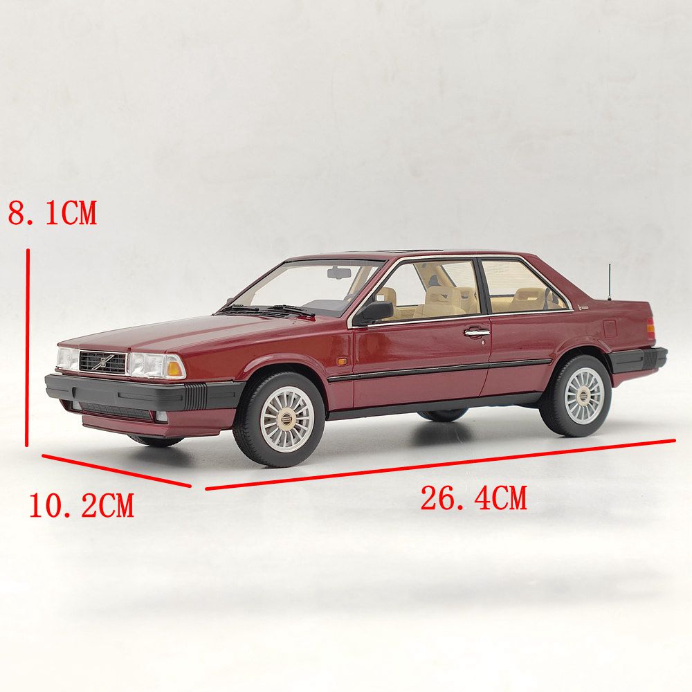 DNA Collectibles 1/18 Volvo 780 COUPE BERTONE 1988 DNA000019 Resin Model Car Red Toys Gift