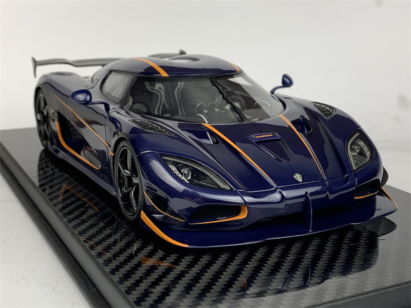 Frontiart 1:18 Koenigsegg Agera RS Carbon Blue Tinted F052-152