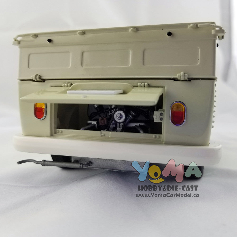 Schuco 1:18 Volkswagen T1b Pickup With Tarpaulin Beige 450037000