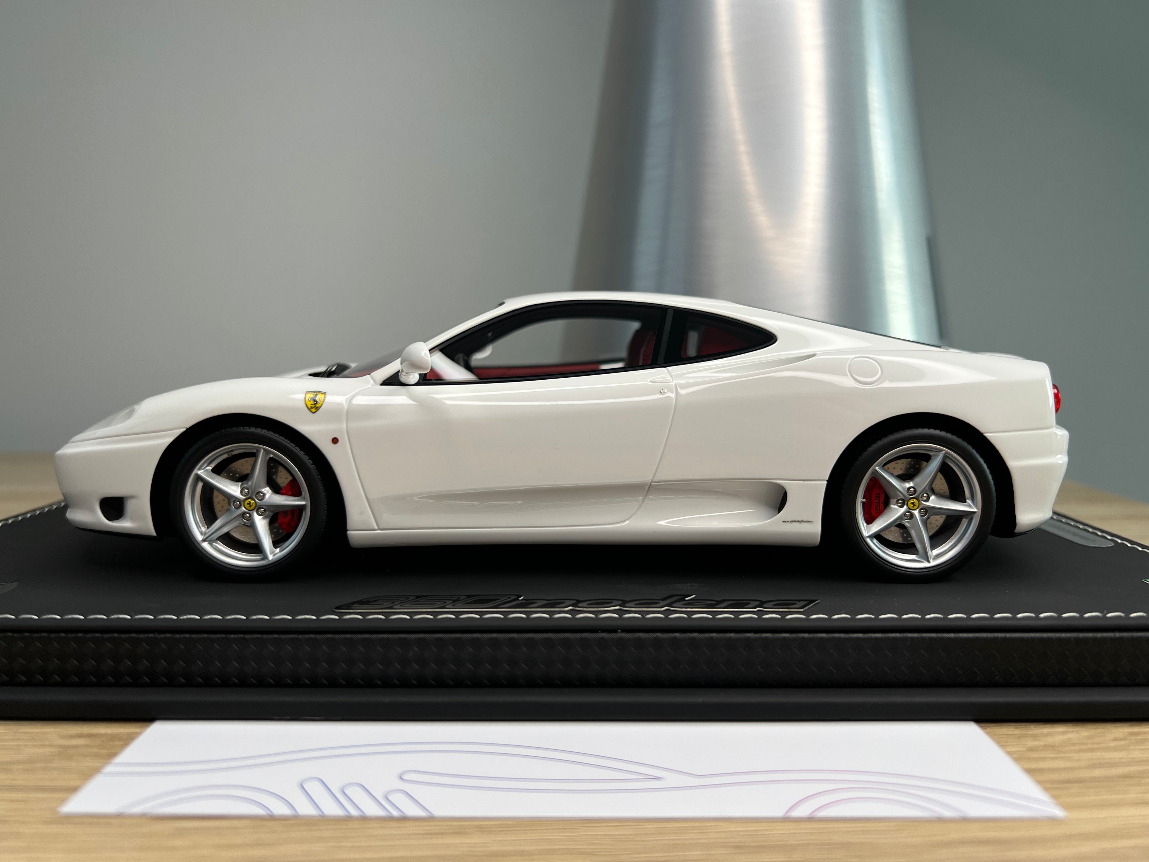 Ferrari 360 Modena - Bianco Avus - 1:18