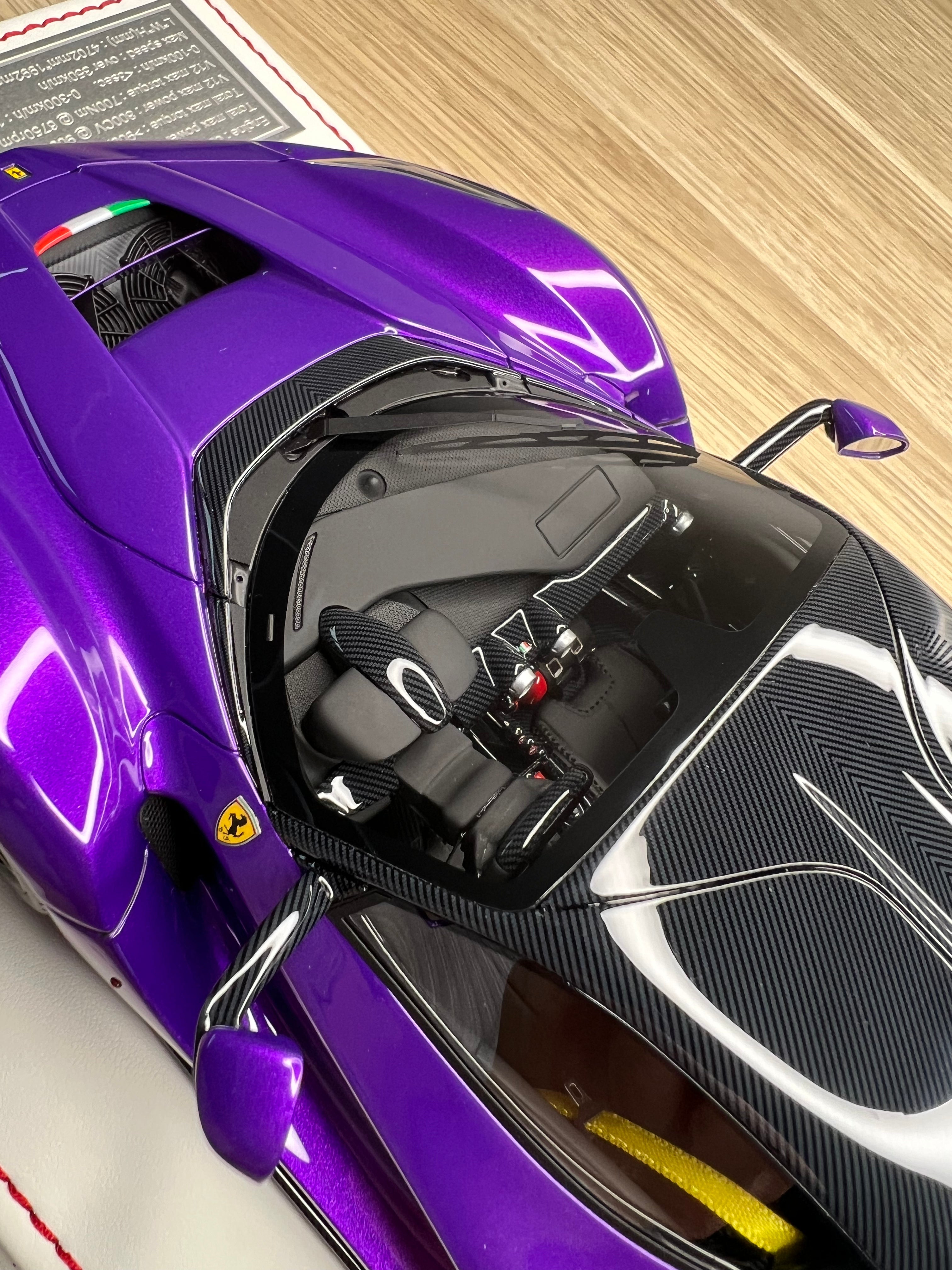 Ferrari LaFerrari - Purple D&G Davis & Giovanni - 1:18
