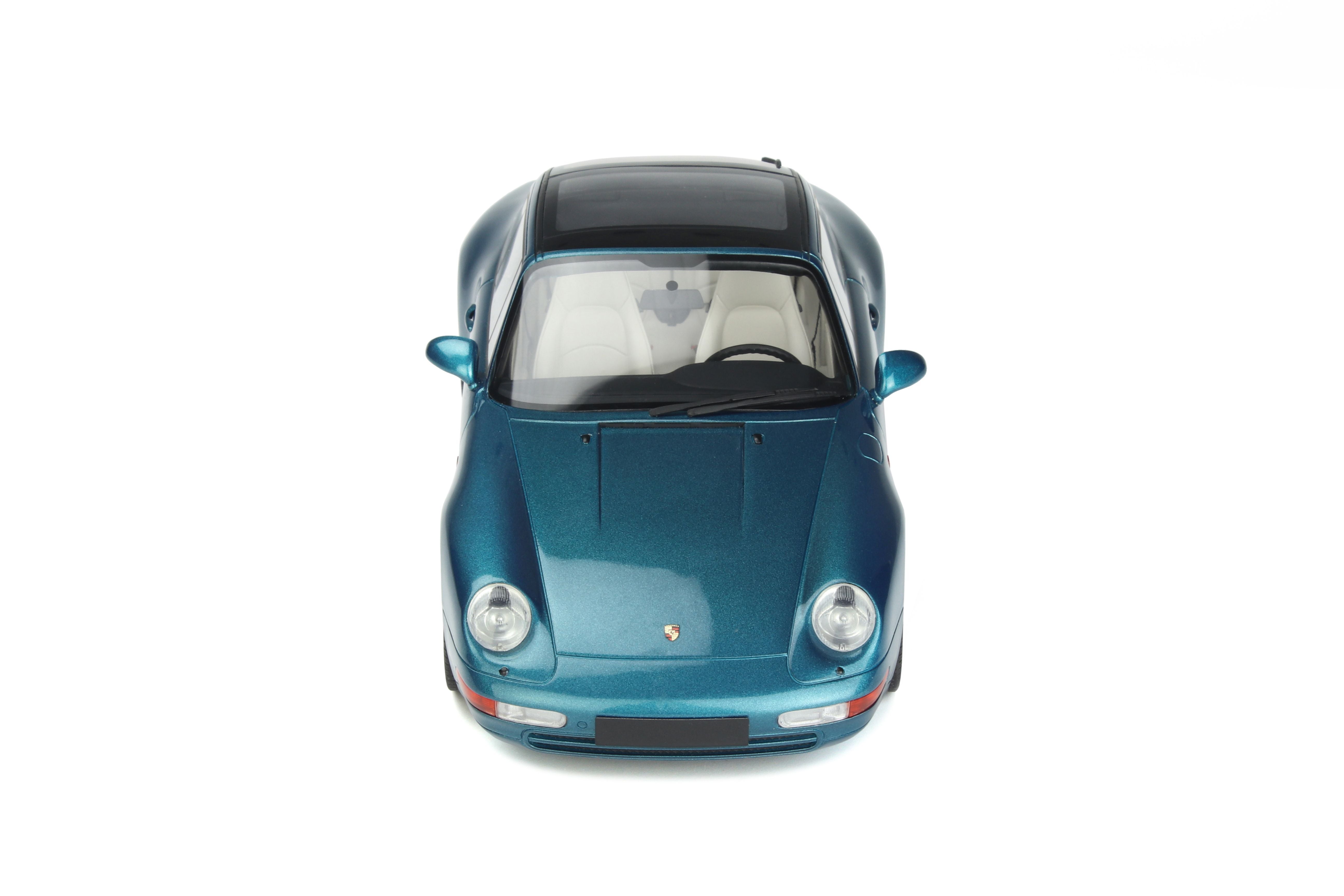 GT Spirit 1:18 1995 Porsche 911 (993) Targa Turquoise Blue GT350