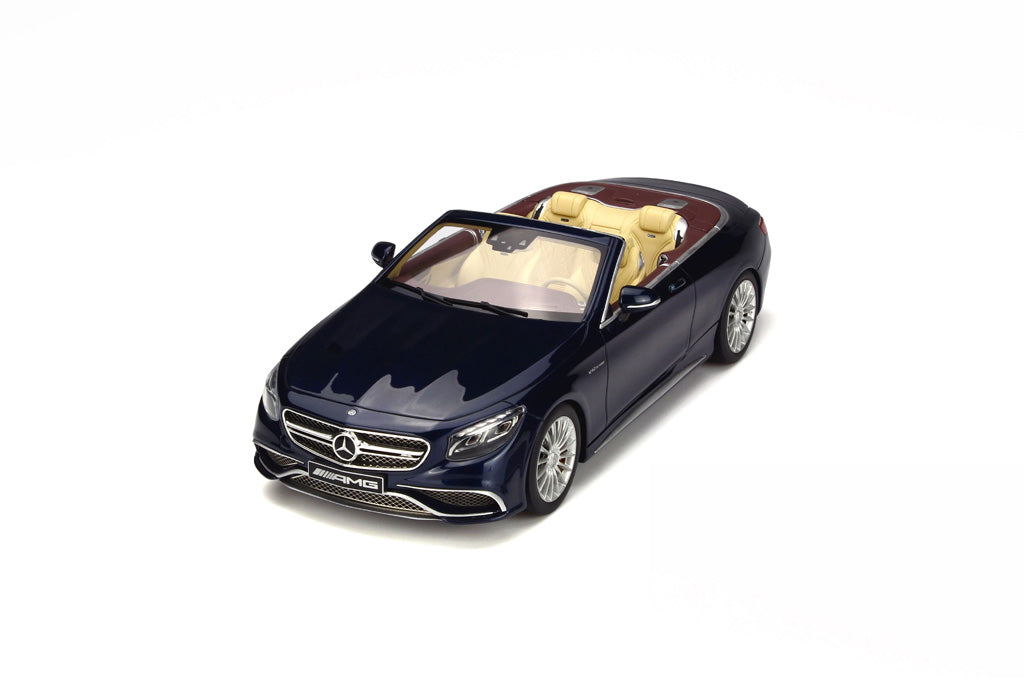 GT Spirit 1:18 Mercedes AMG S65 Convertible Blue GT153