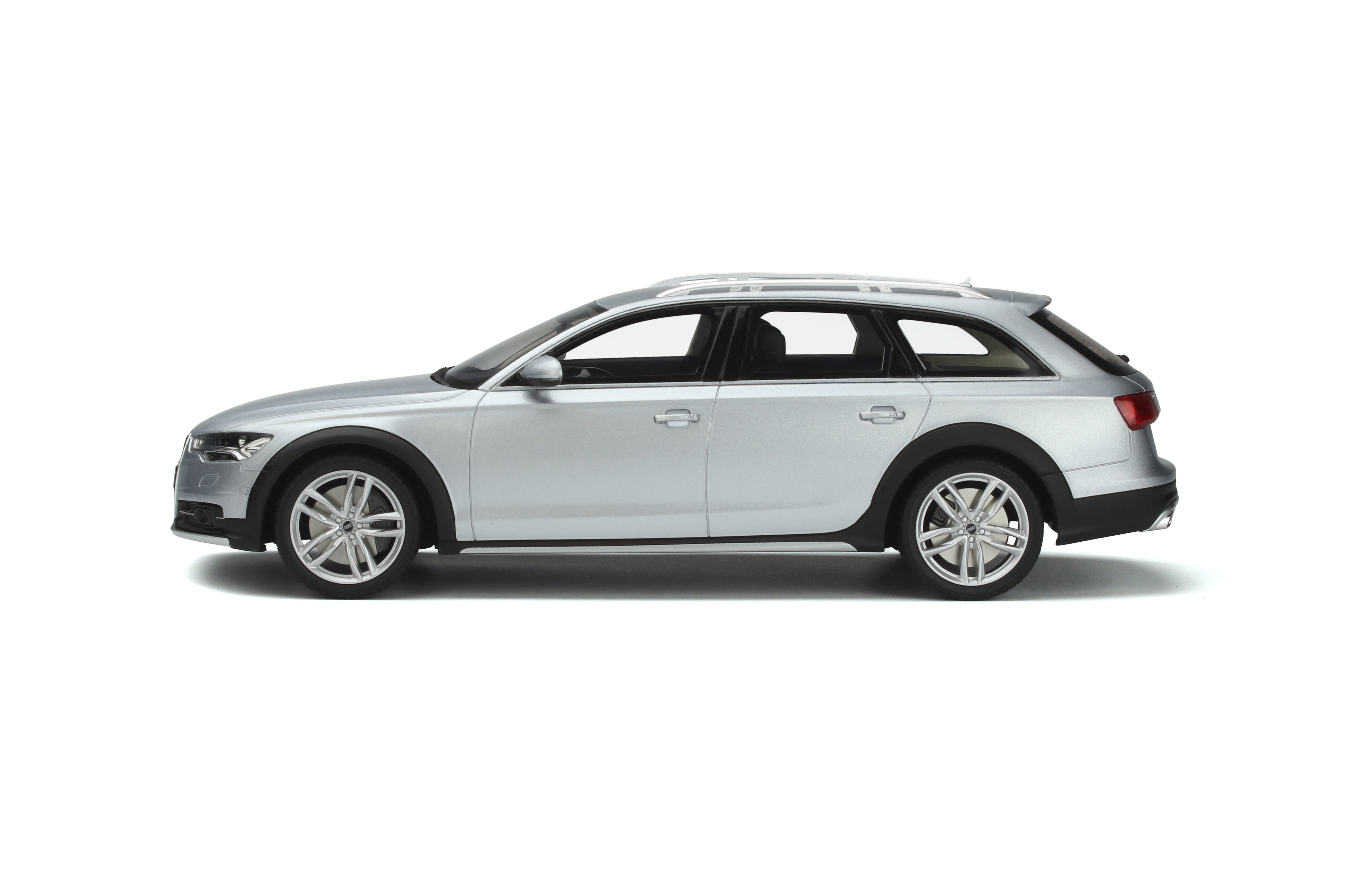 GT Spirit 1:18 2019 Audi A6 (C7) Allroad Floret Silver Metallic GT354