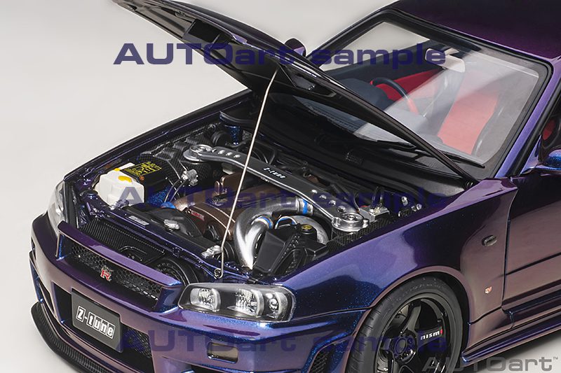 *PREORDER* AUTOart 1:18 Nissan Skyline GT-R (R34) NISMO Z-Tune in Midnight Purple III