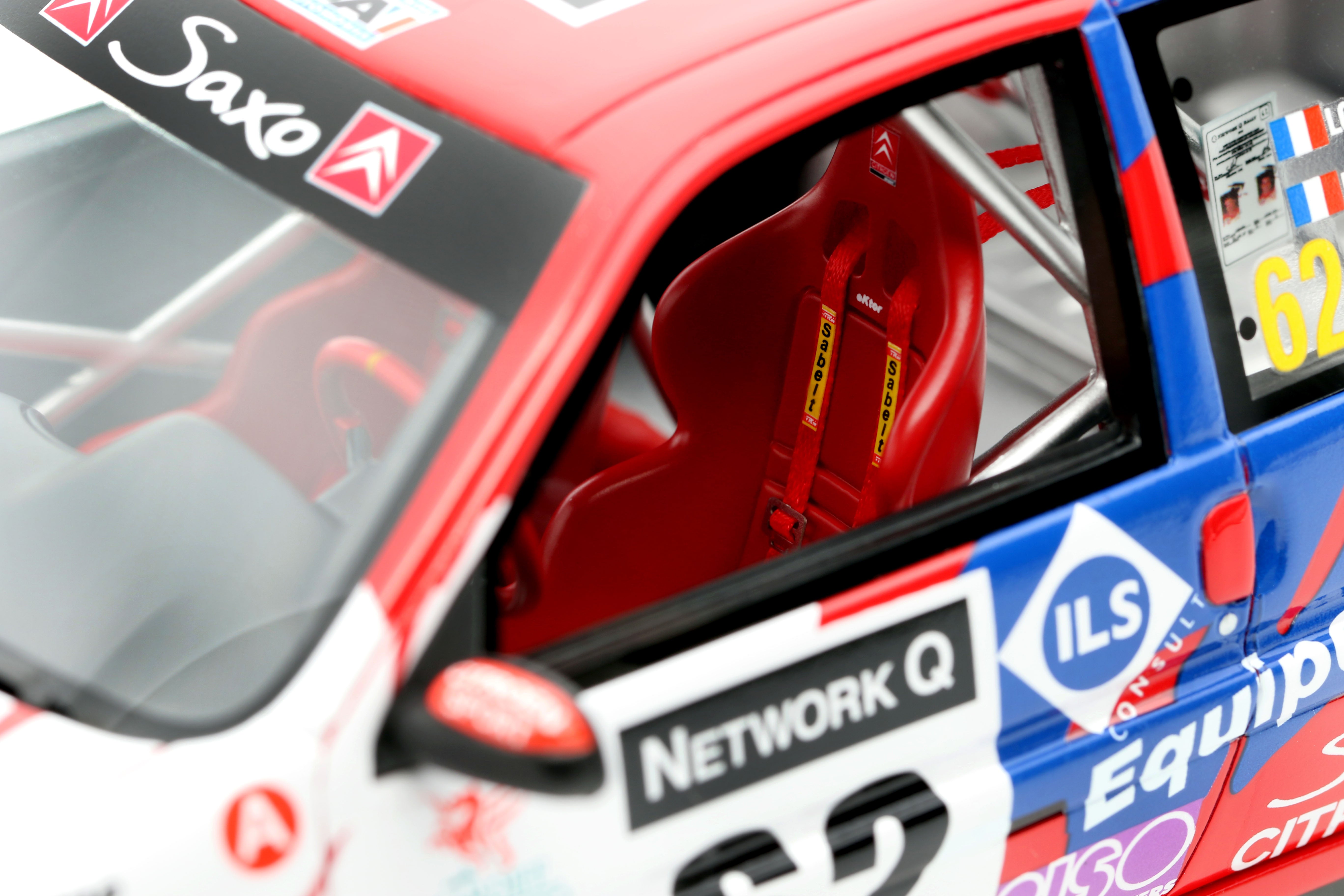 OTTO 1:18 Citroen Saxo Vts S.Loeb #62 Rac Rally 2000 OT978