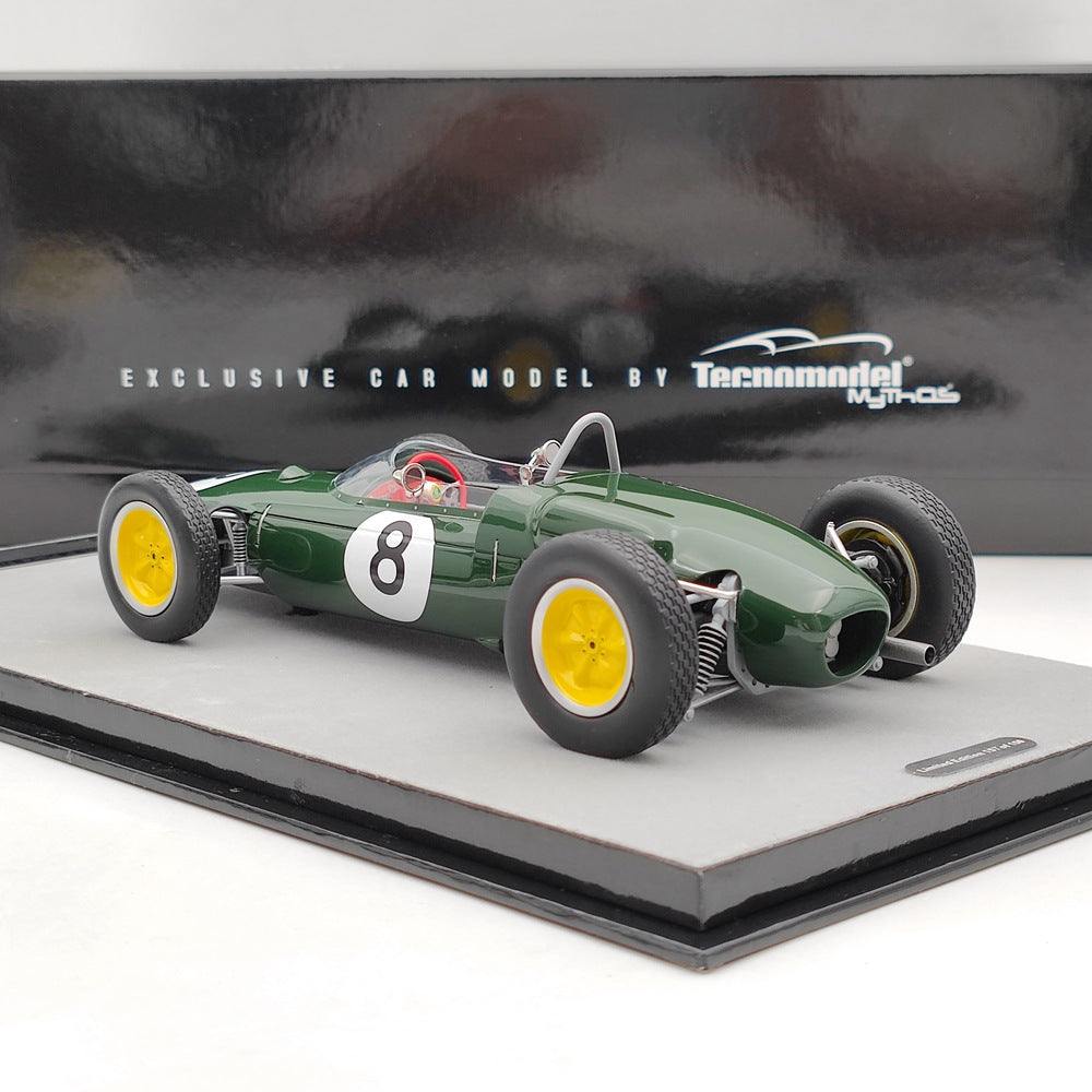 1/18 Tecnomodel 1961 Jim Clark Lotus 21 #8 3rd French GP Formula 1 Resin Model Car Limited Collection Toy Gift
