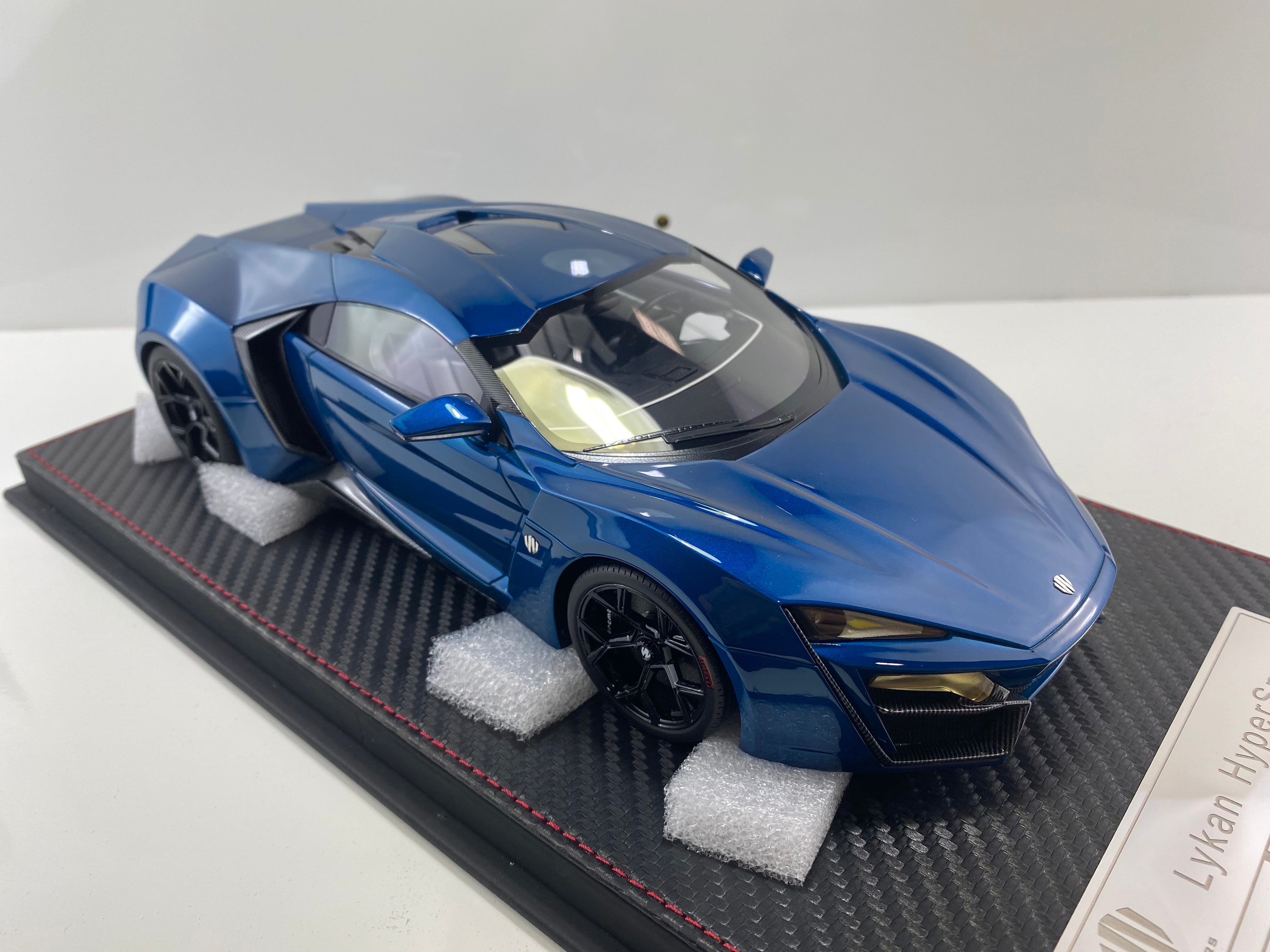 Frontiart 1:18 W Motor Lykan Hypersport Blue F030-11