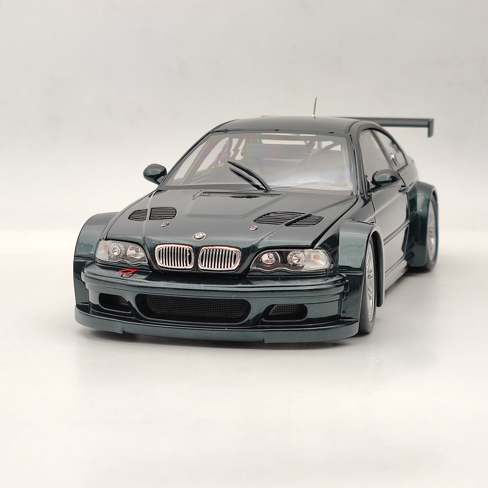 DCN 1:18 Scale 2001 BMW M3 GTR E46 Need For Speed Metal Diecast Model Car Green Toy Gift