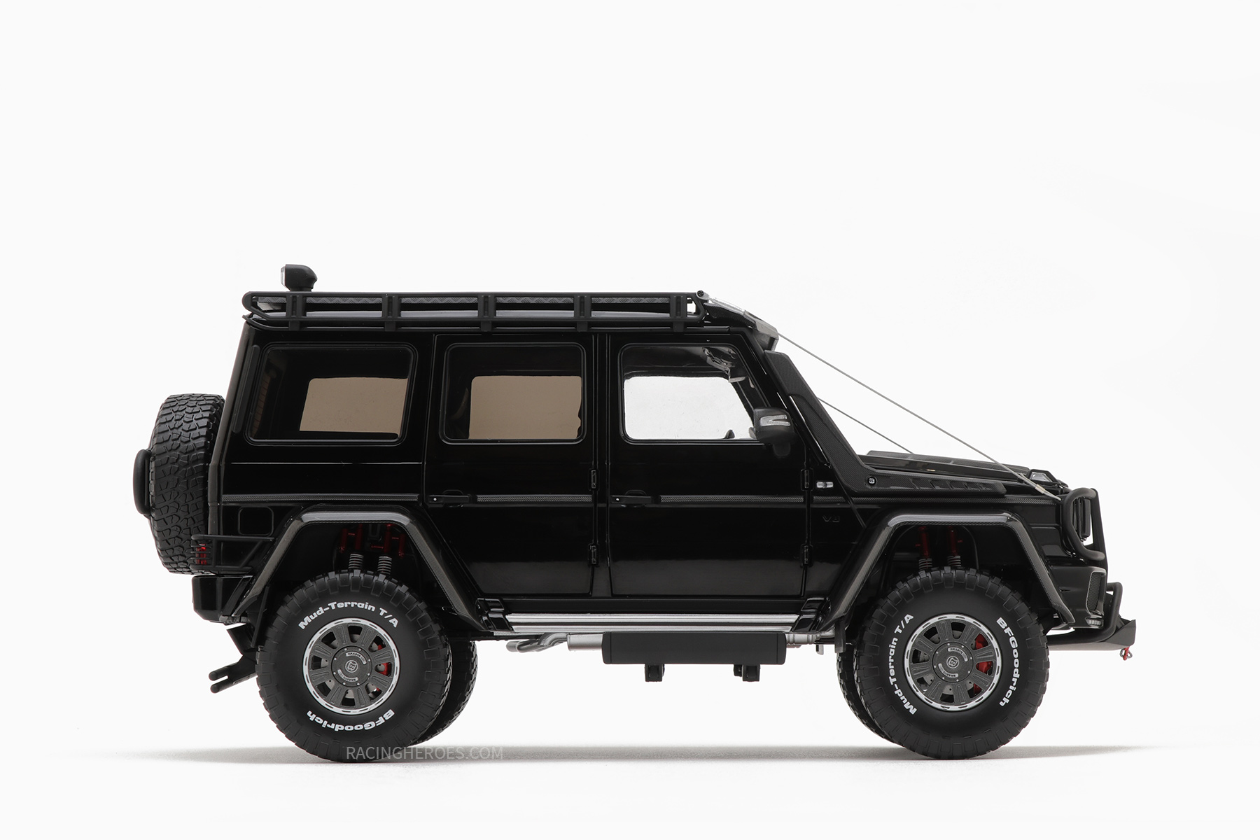 Brabus 550 Adventure Mercedes-Benz G 500 4×42 Black 1:18 by Almost Real