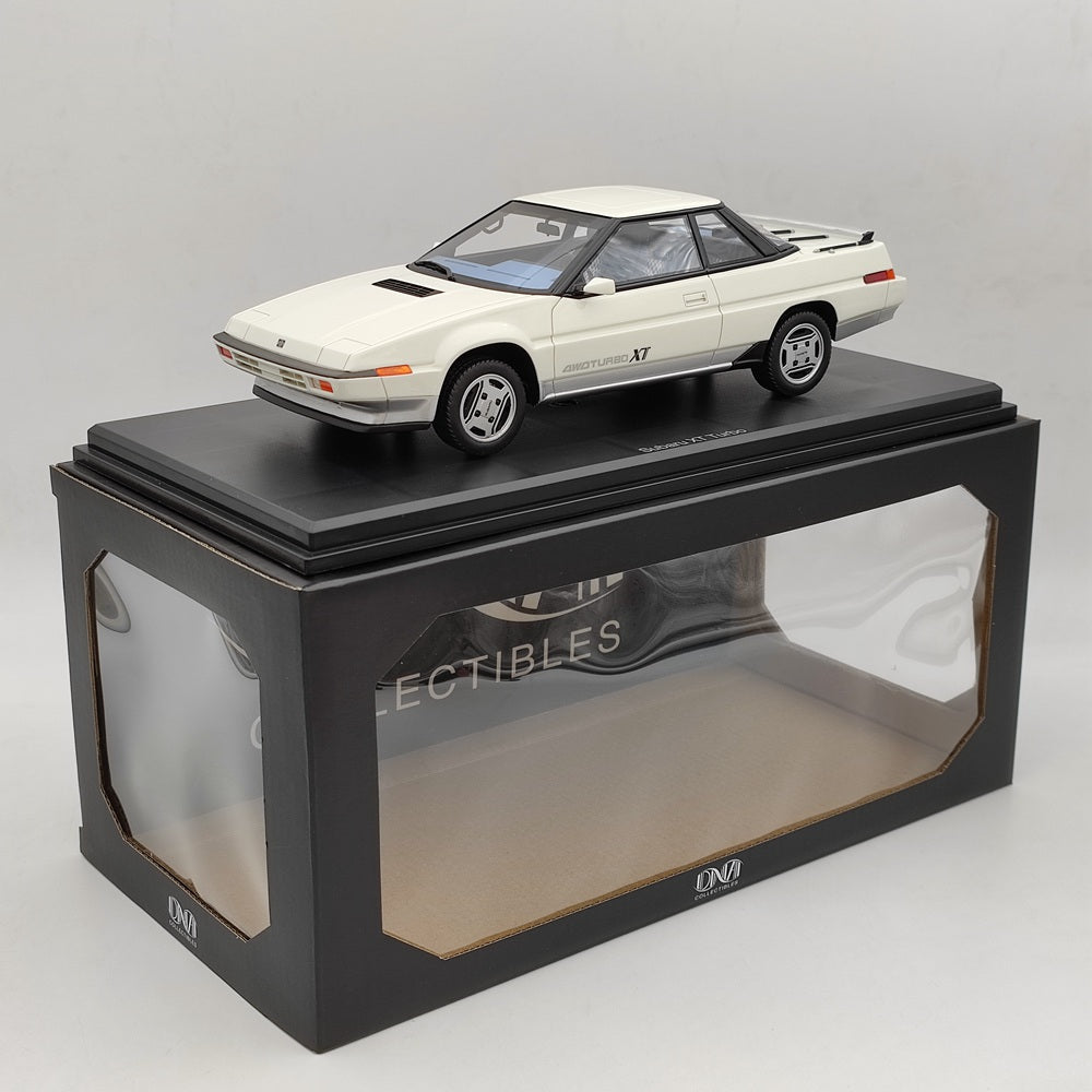 DNA Collectibles 1/18 Subaru XT Turbo 4WD 1985 DNA000082 Resin Model Car White Toy Gift