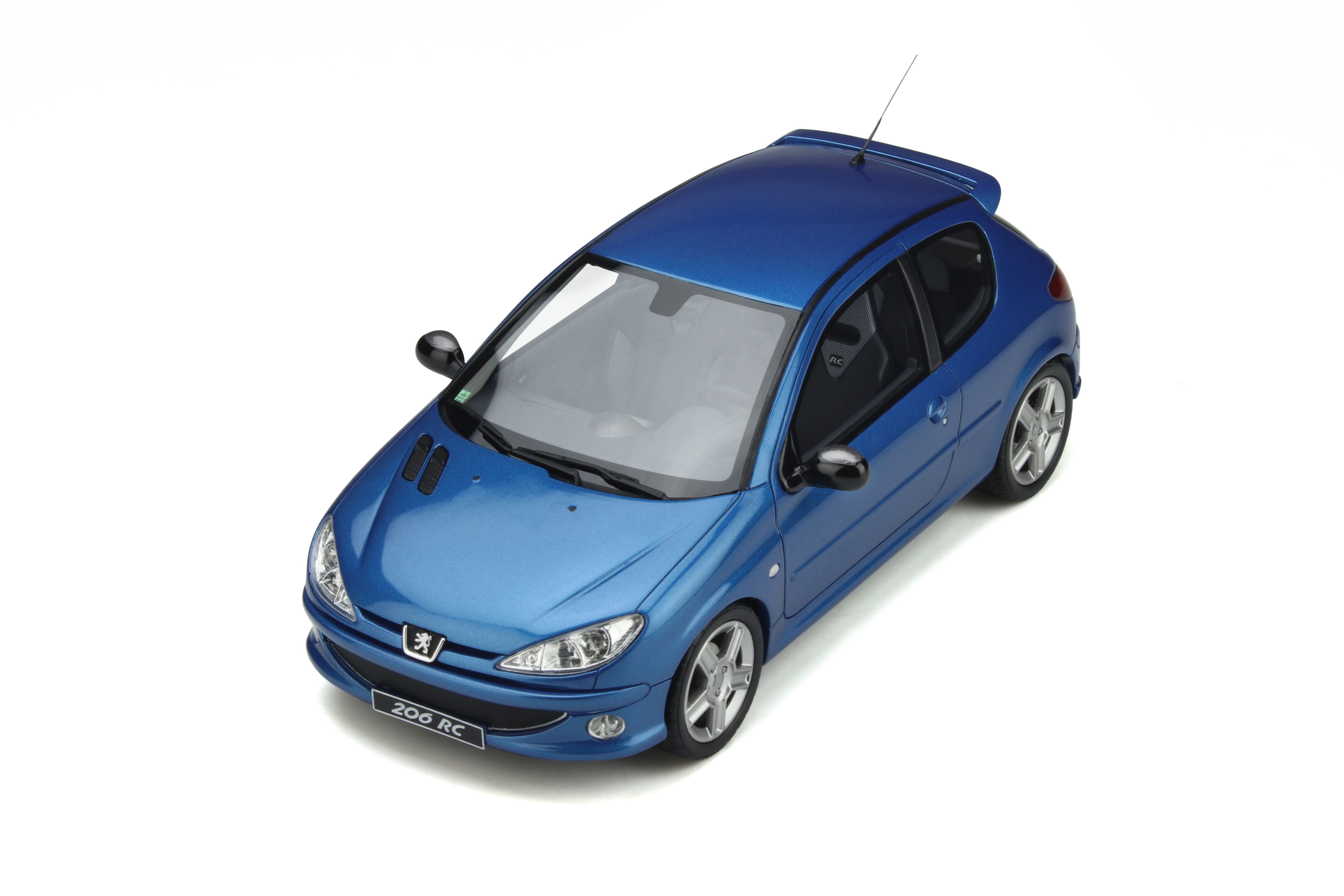 OTTO 1:18 Peugeot 206 RC Blue OT917