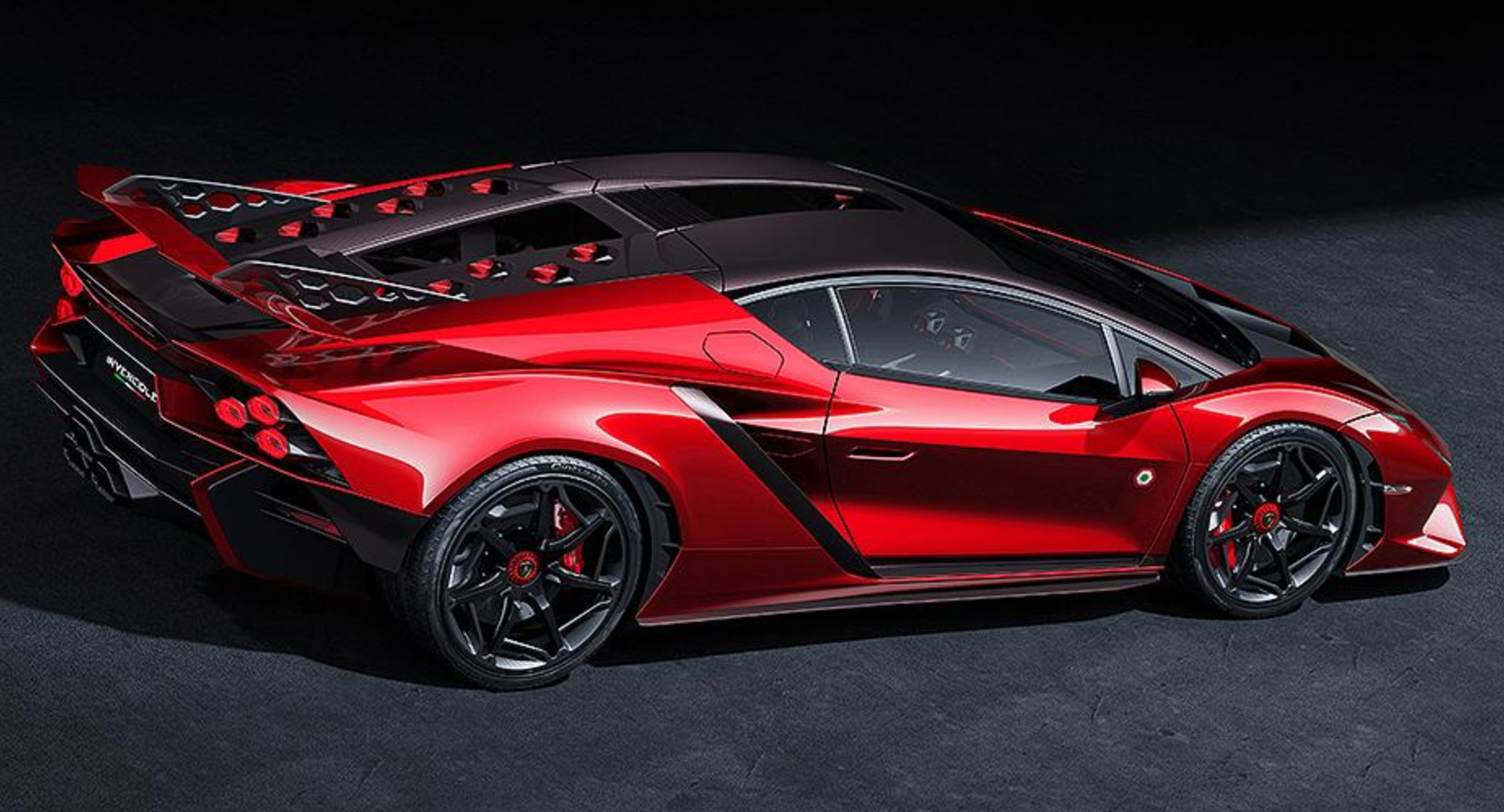 Lamborghini Invencible - Rosso Efesto - 1:18