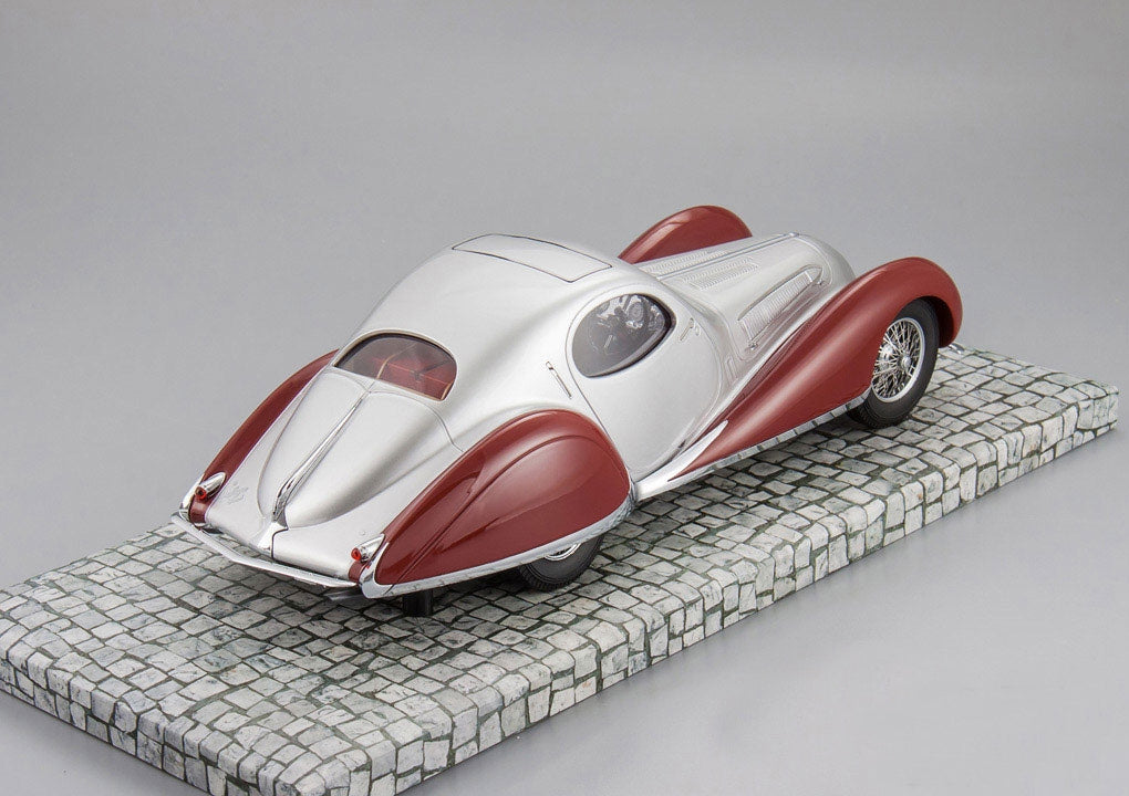 Minichamps 1:18 1937 Talbot-Lago Coupé T150 C-SS Coupe silver/red 107117121