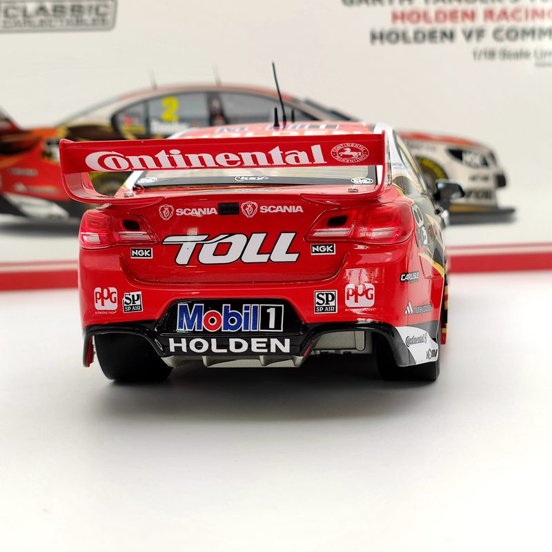Classic 1:18 Garth Tander's 2013 Toll Holden VF Commodore #2 18534 Limited Car Diecast Model Collection Gift