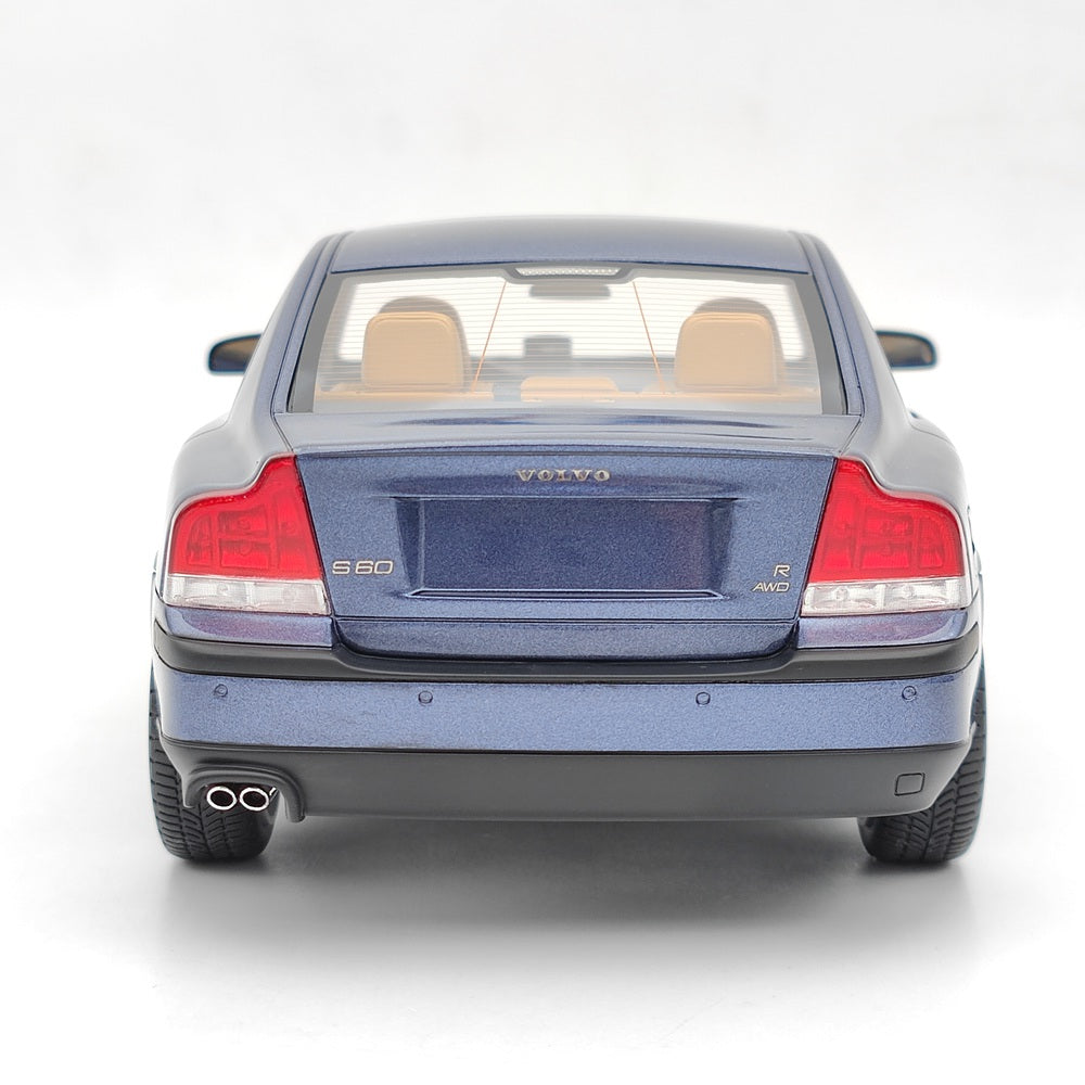 DNA Collectibles 1/18 Volvo S60 R 2003 DNA000134 Resin Model Car Limited Blue Toy Gift