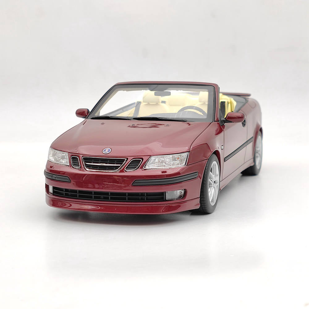 DNA Collectibles 1/18 Saab 9-3 Convertible Aero 2005 DNA000087 Resin Model Red Toy Gift