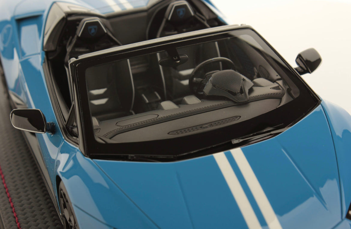 Lamborghini Huracan Spyder - Blu Le Mans 60th Anniversary - 1:18