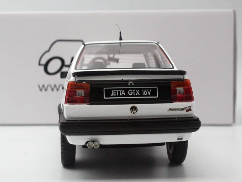 Otto 1:18 otto Mobile LTD Volkswagen Jetta GTX 16V Model Resin Vehicle Models Toys Diecast Red/white/black/light gold Collection