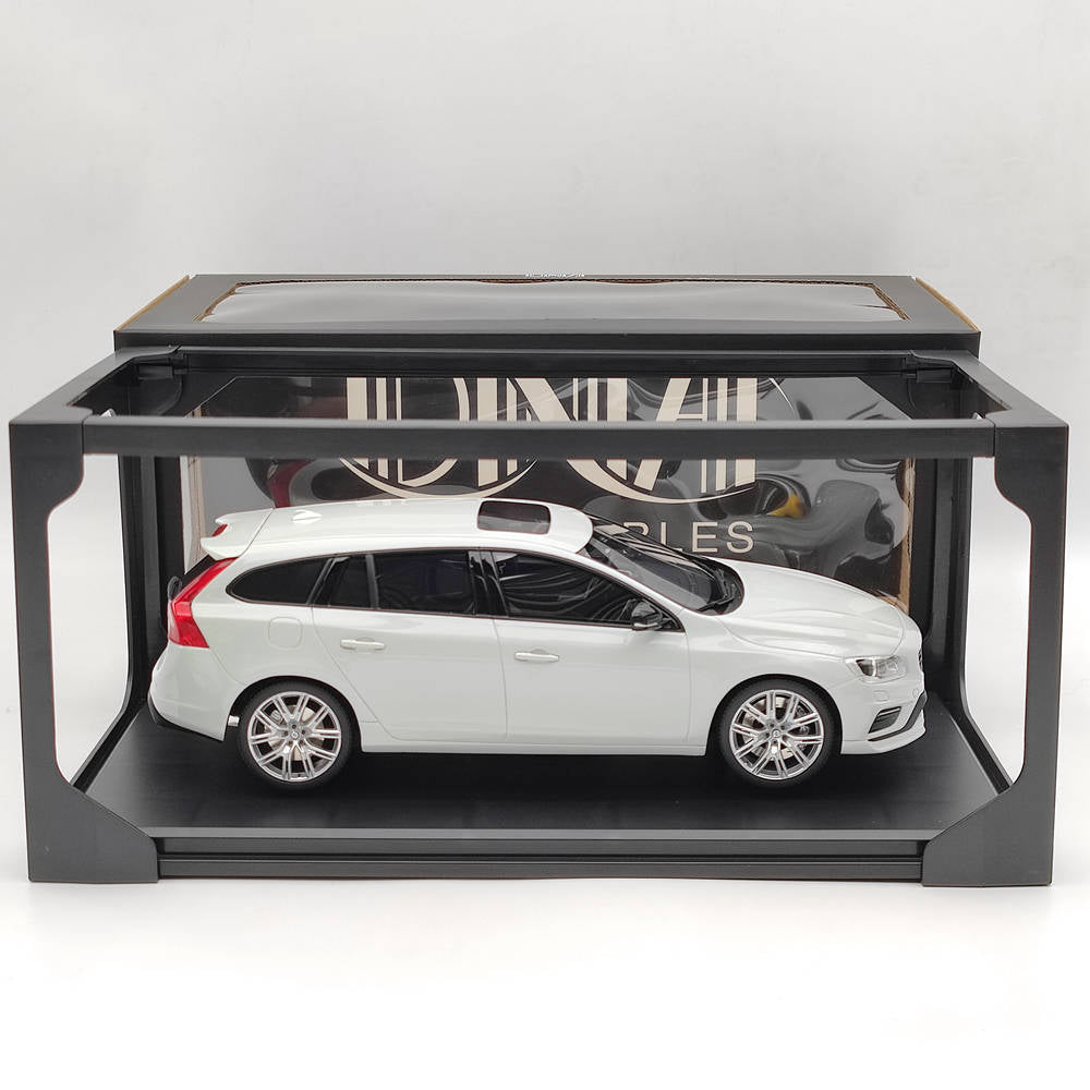 DNA Collectibles 1/18 Volvo V60 Polestar Engineered DNA000144 Resin Model White Toys Car Gift
