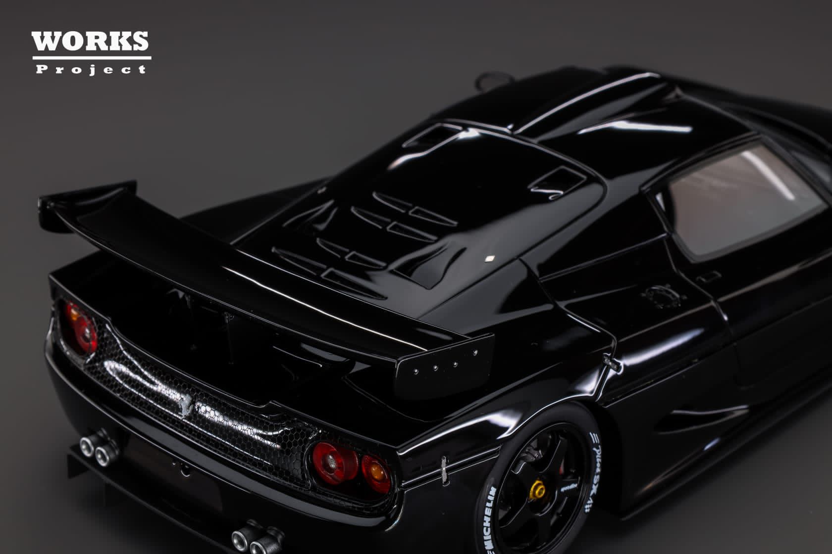 WORKS Project 1:18 Ferrari F50 GT in Black