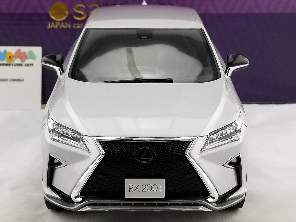 Kyosho Samurai 1:18 Lexus RX Platinum Silver KSR18014S