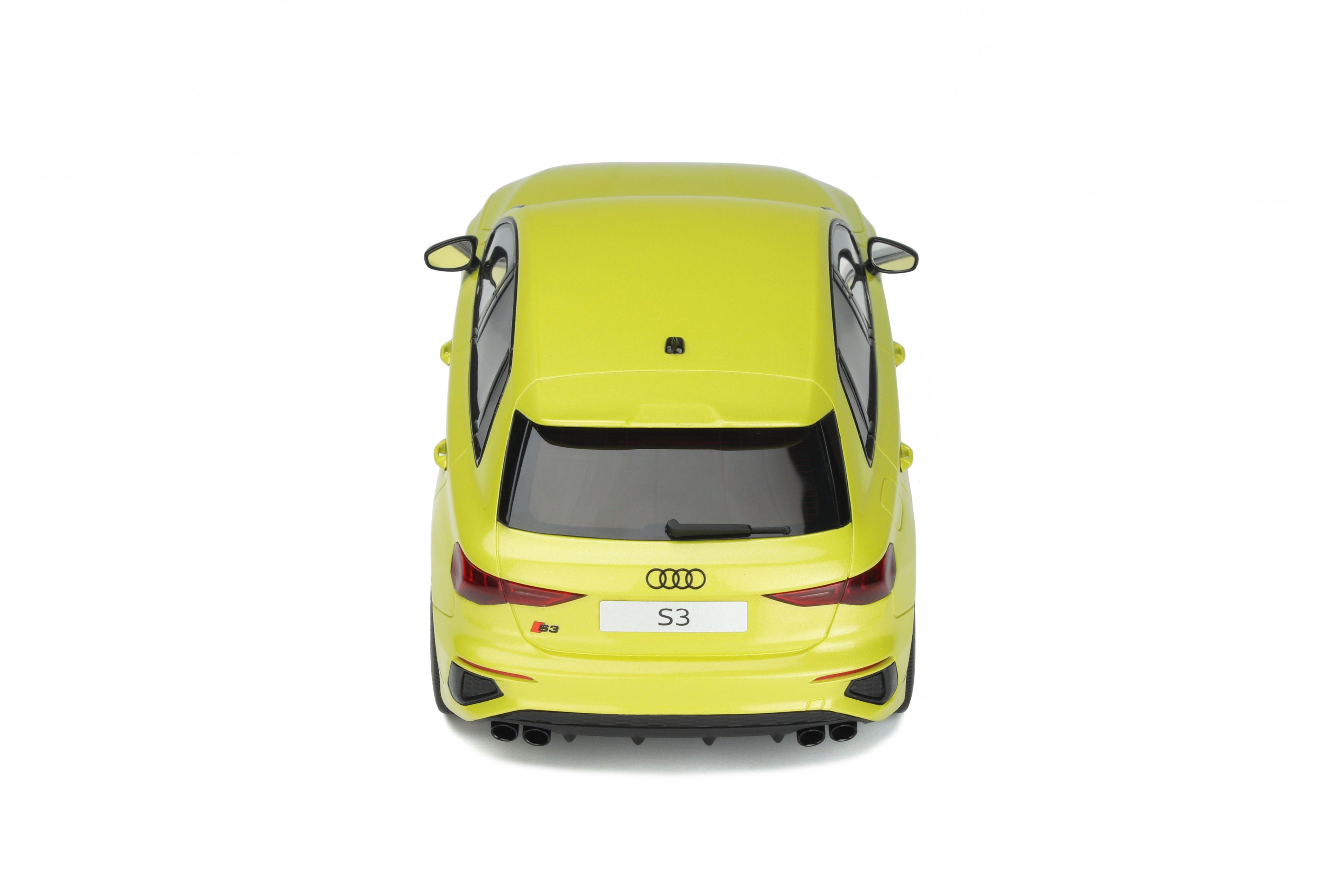 GT Spirit 1:18 2021 Audi S3 (8Y) Sportback Python yellow metallic GT364