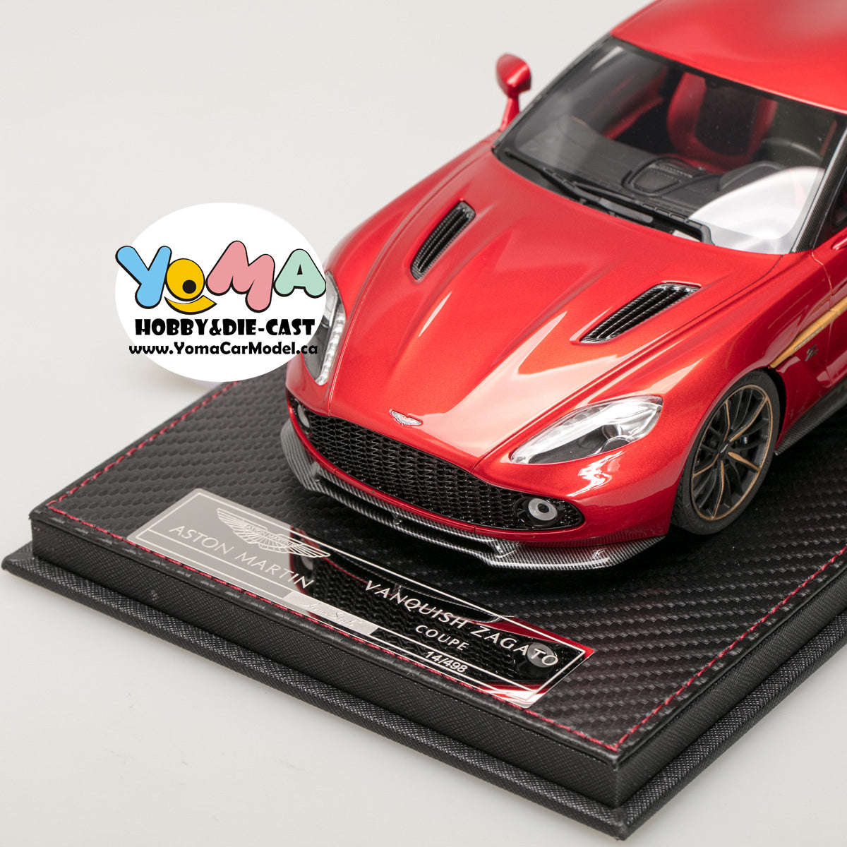 Frontiart AvanStyle 1:18 Aston Martin Zagato Red AS020-77