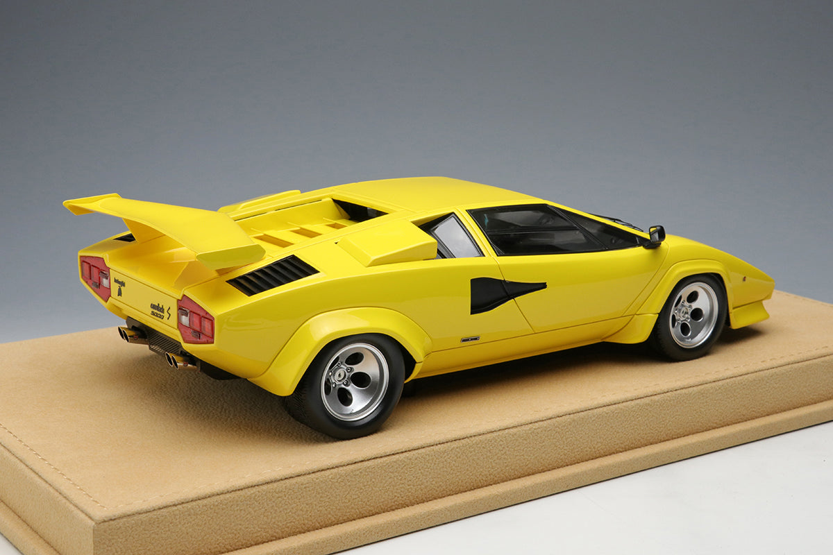 Lamborghini Countach LP5000S 1982 - yellow - 1:18