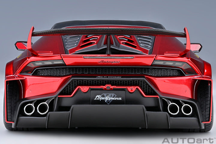 LIBERTY WALK LB SILHOUETTE WORKS HURACAN GT (RED)