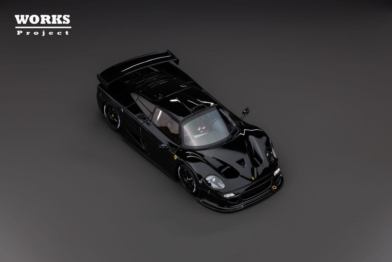 WORKS Project 1:18 Ferrari F50 GT in Black