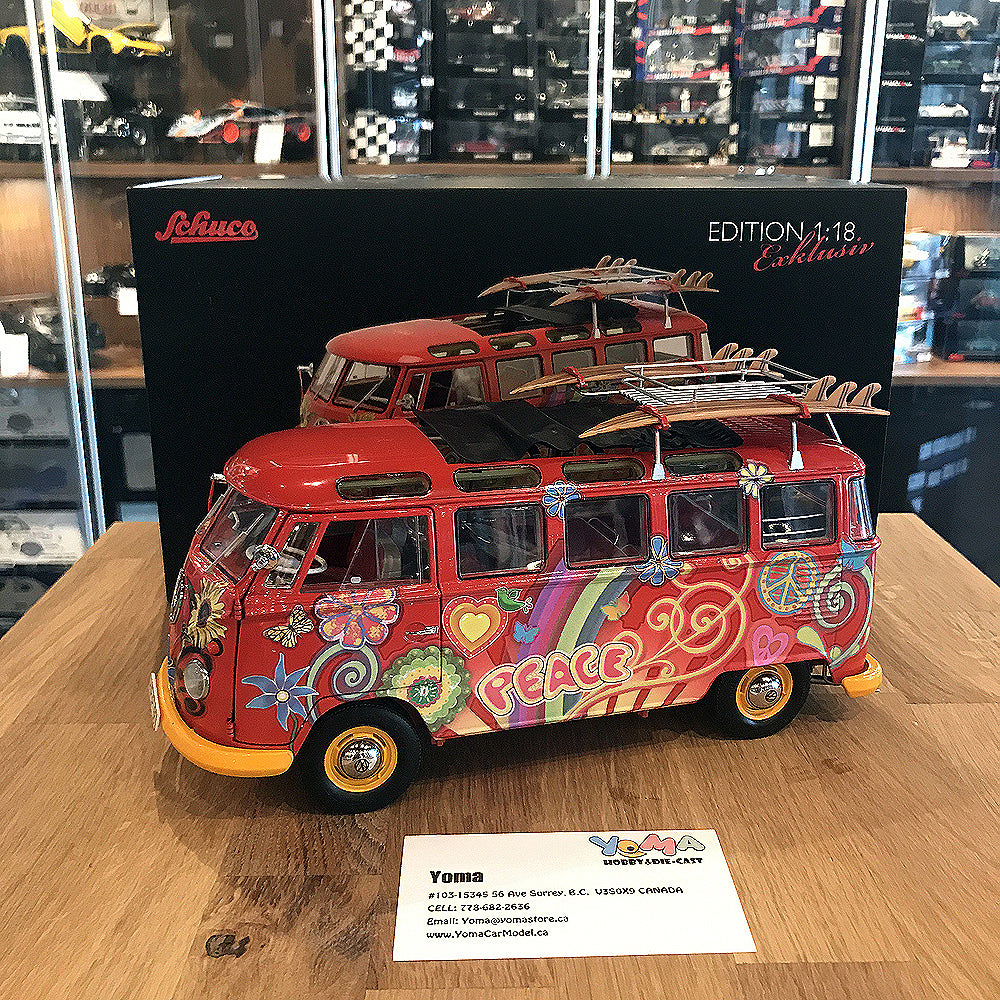 Schuco 1:18 Volkswagen T1 Samba 