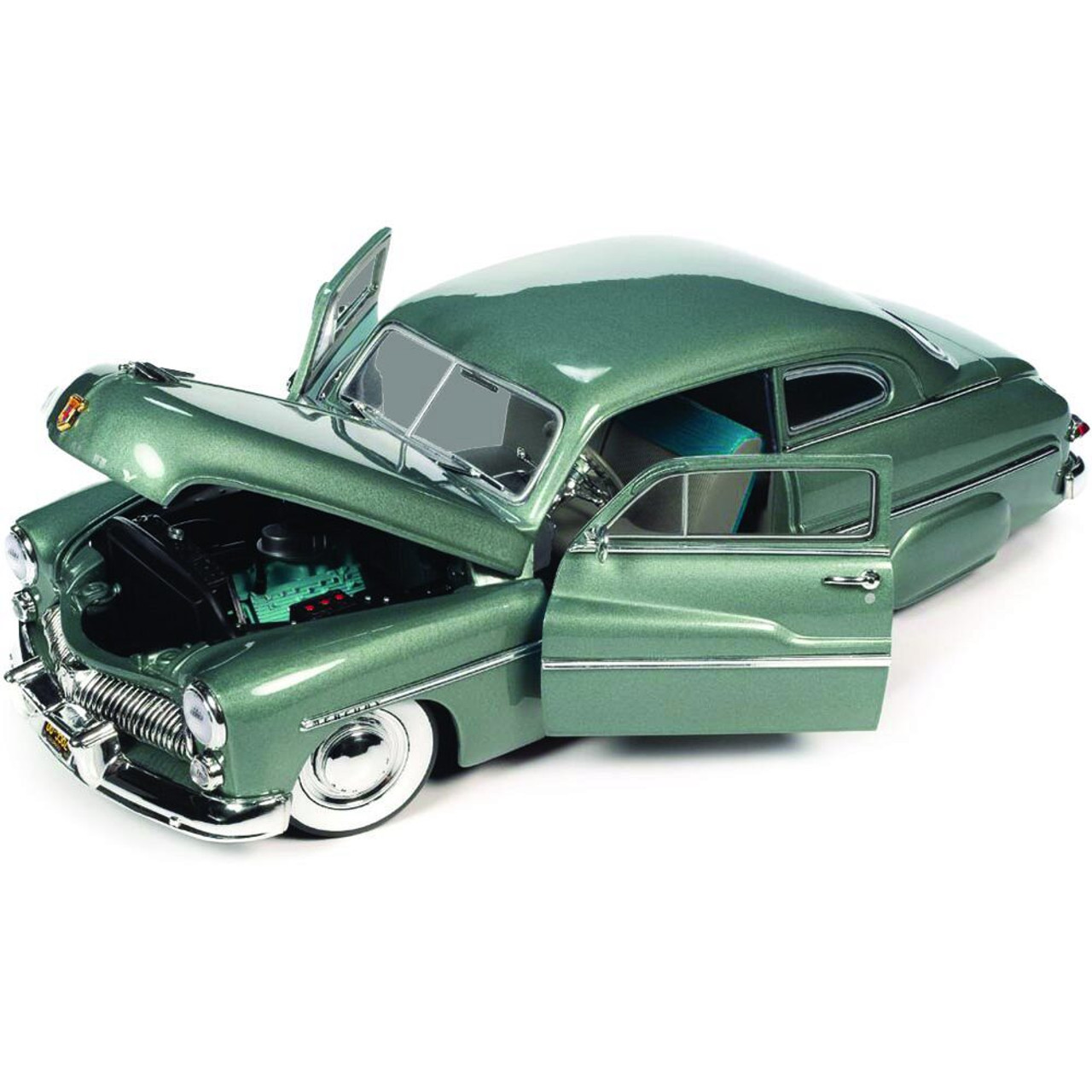 1949 Mercury Eight Coupe - Berwick Green 1:18 Scale Diecast Replica Model