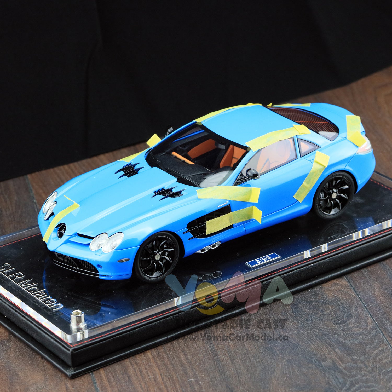 Frontiart 1/18 Mercedes-Benz SLR McLaren open Ocean Blue FA014-86