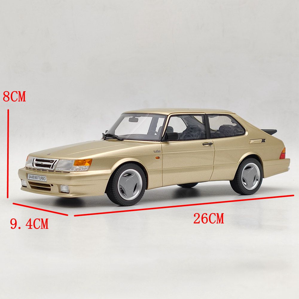 DNA Collectibles 1/18 Saab 900 Turbo T16 Airflow Gold DNA000111 Resin Model Car Toys Gift