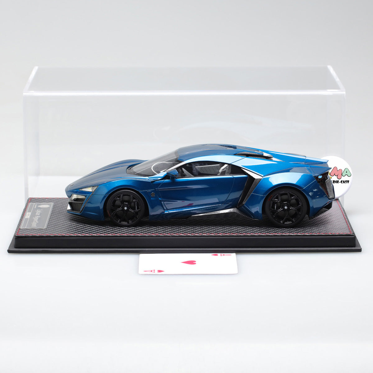 Frontiart 1:18 W Motor Lykan Hypersport Blue F030-11