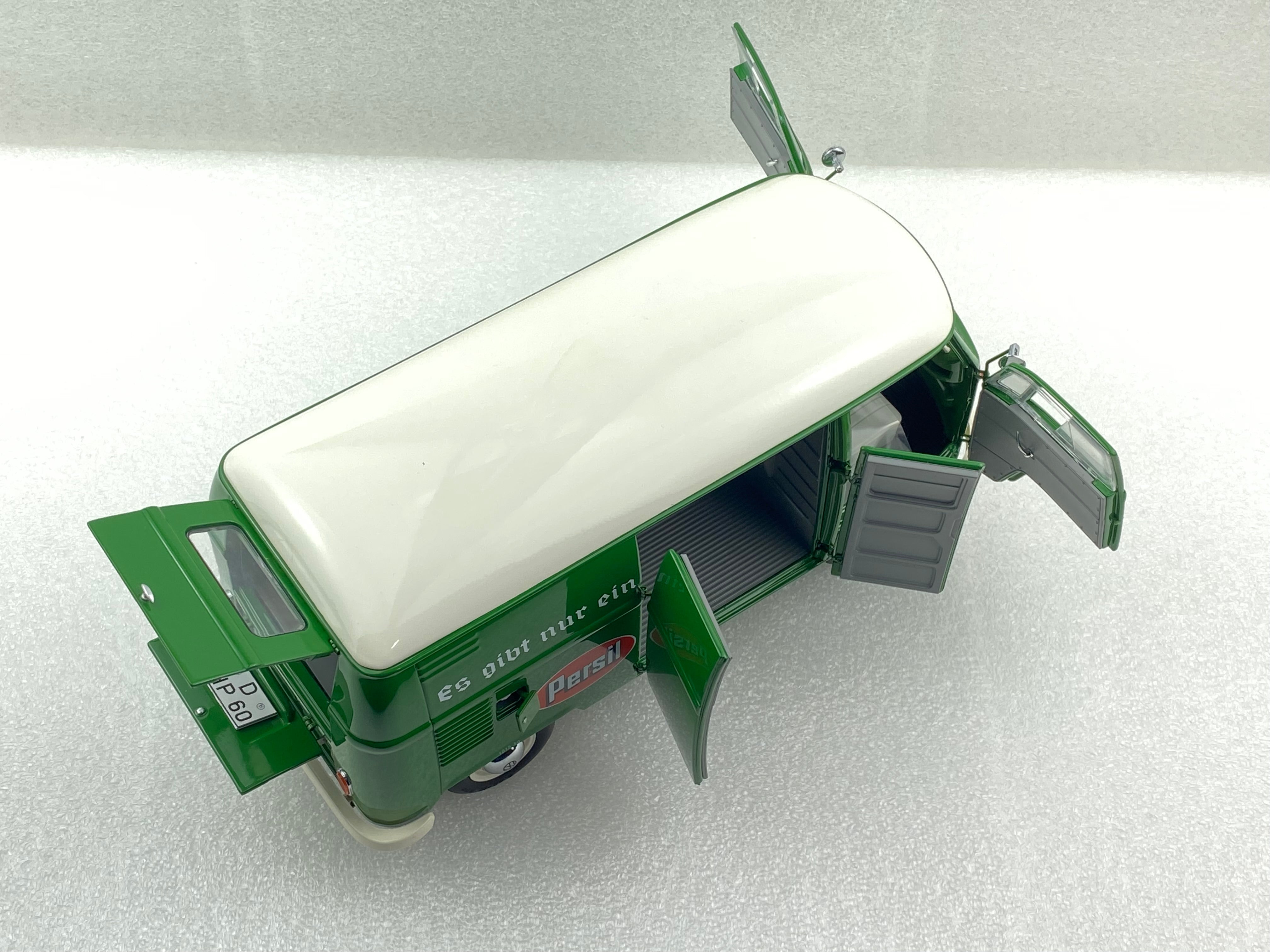 Schuco 1:18 Volkswagen T1b transporter Persil Year 1959-63 450036600 (Clearance Final Sale)