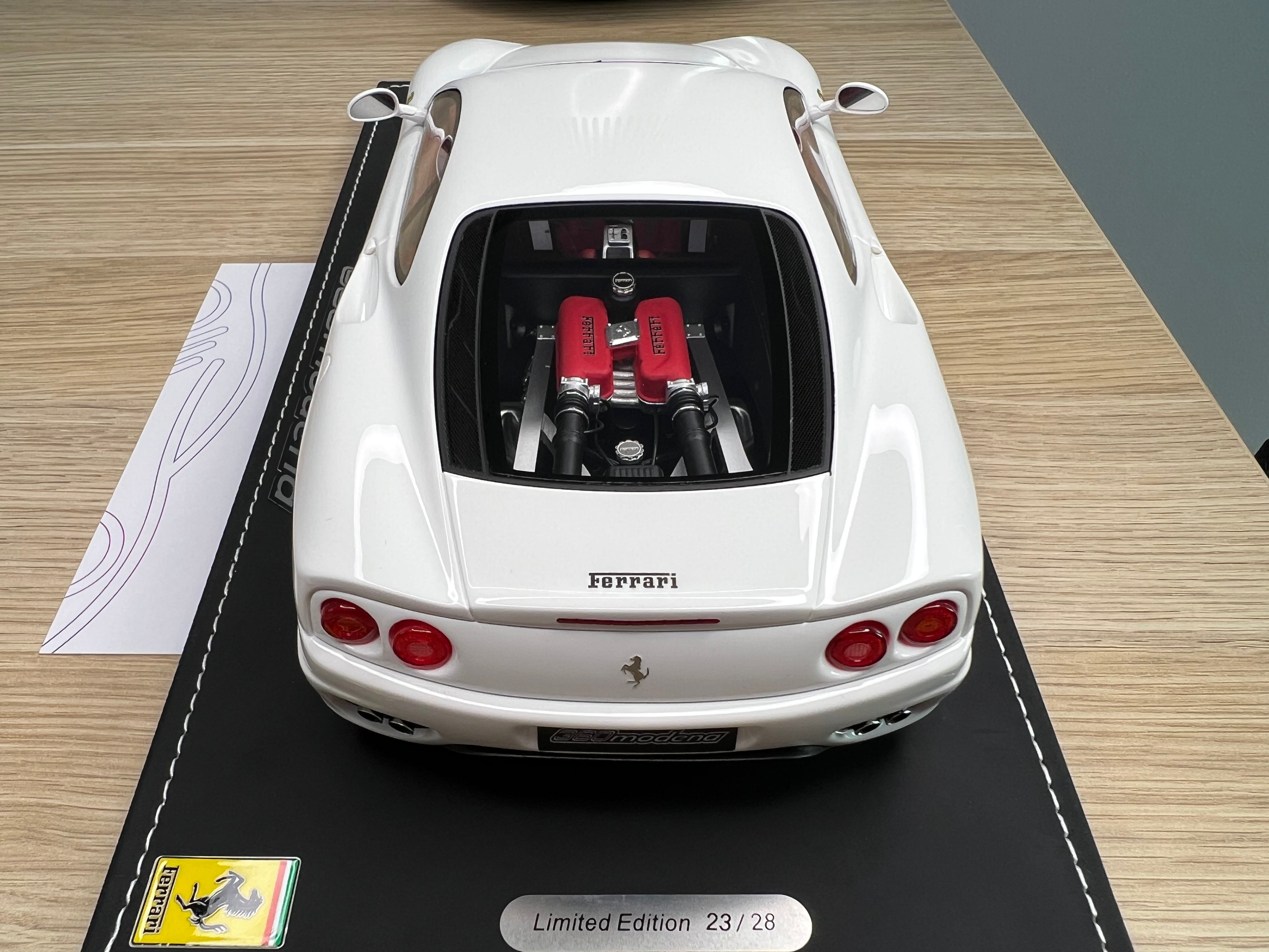 Ferrari 360 Modena - Bianco Avus - 1:18