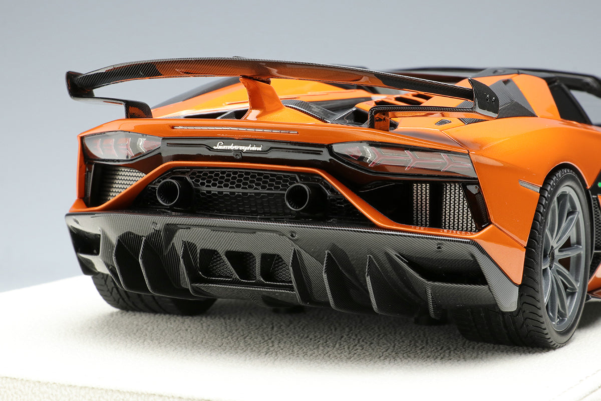 Lamborghini Aventador SVJ Roadster - Arancio Atlas - 1:18