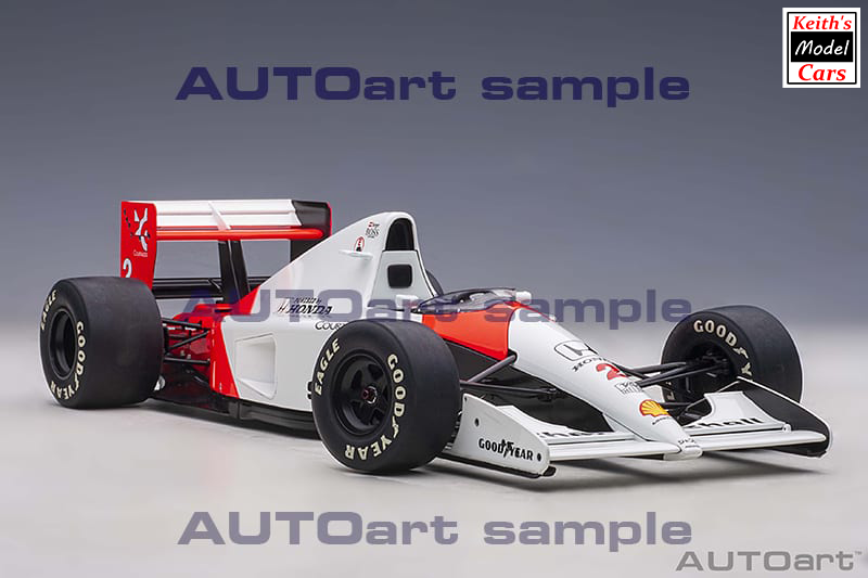 [1/18 Scale] McLaren Honda MP4/6 1991 Formula One (No.2 G. Berger) by AUTOart Models