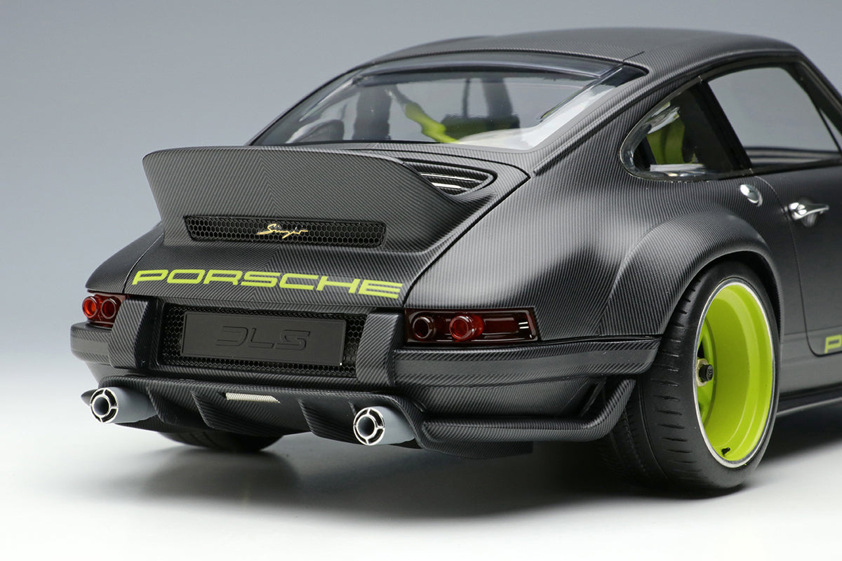 *PREORDER* Make Up Co., Ltd / Eidolon 1:18 Porsche Singer 911 DLS 2022 Matte Visible Carbon