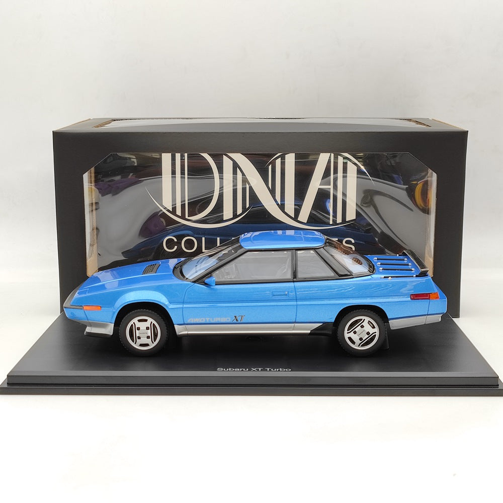 DNA Collectibles 1/18 Subaru XT Turbo 4WD 1985 DNA000069 Resin Model Car Blue Toy Gift