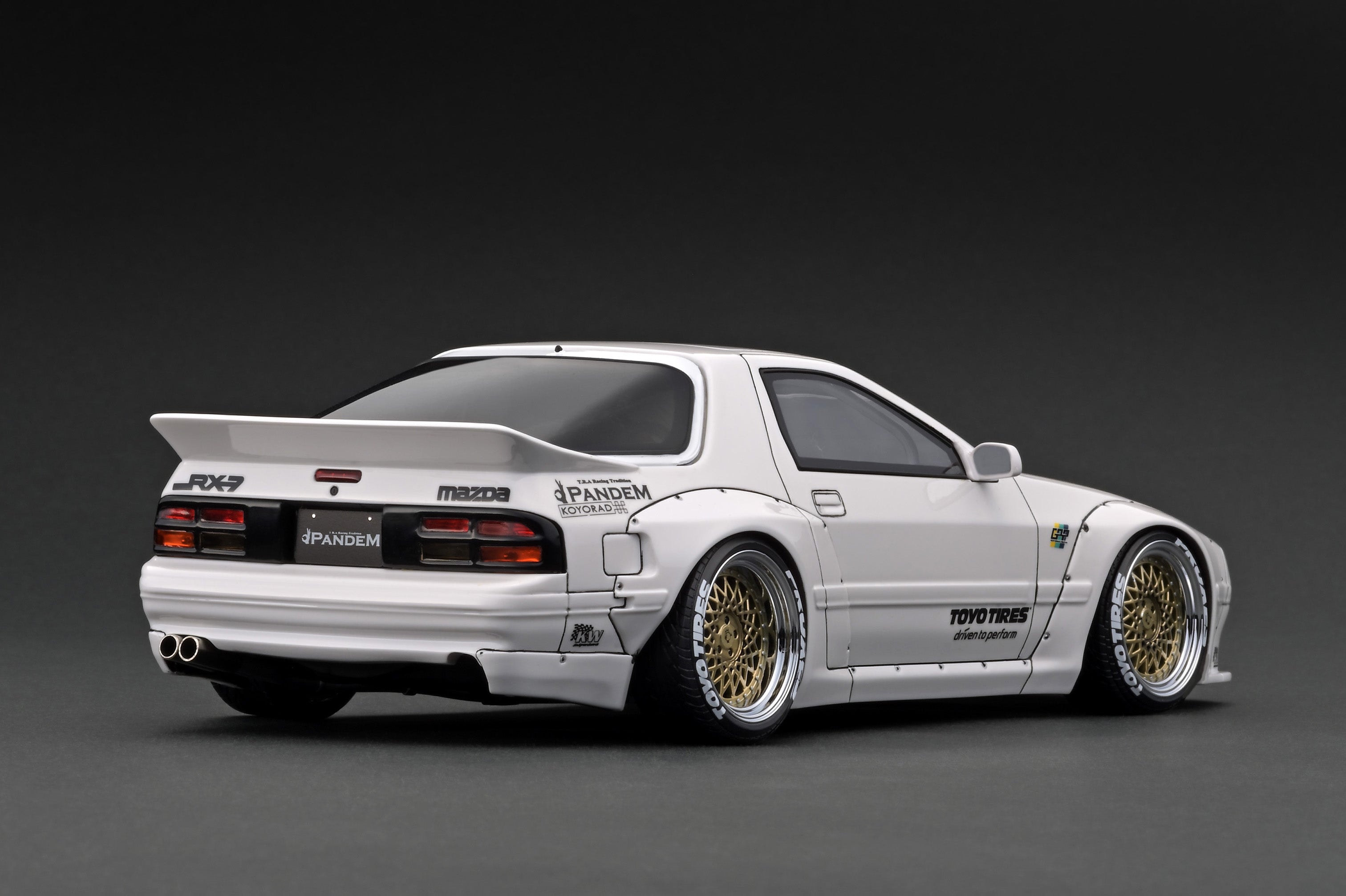 *PREORDER* Ignition Model 1:18 Mazda RX-7 (FC3S) PANDEM Edition in White